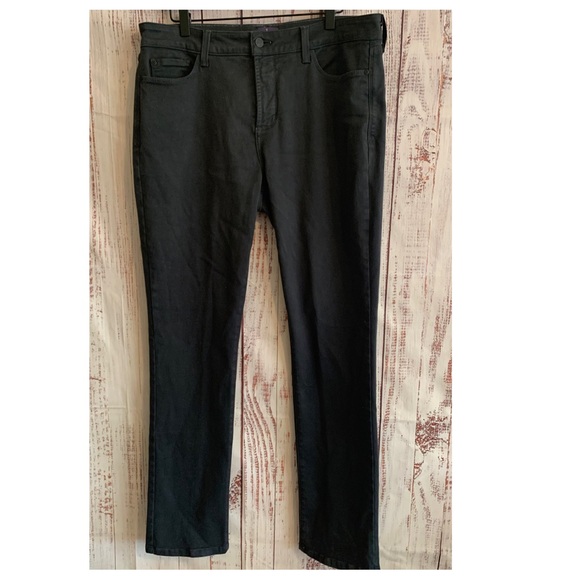 “Titanium Grey” Slim Leg “Sheri” Jeans  { NYDJ } - Picture 4 of 13